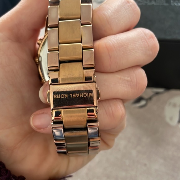 Rose gold Michael Kors watch main image 4
